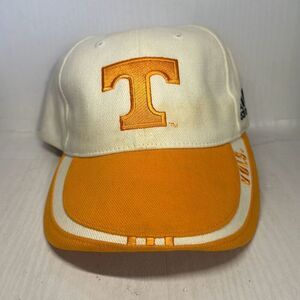 Adidas University Of Tennessee Volunteers Vols Baseball Hat Cap Orange